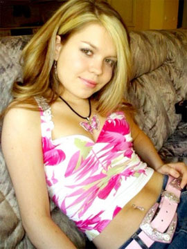 Cute Young Estonian Student