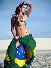 Sexy brazilian at the beach