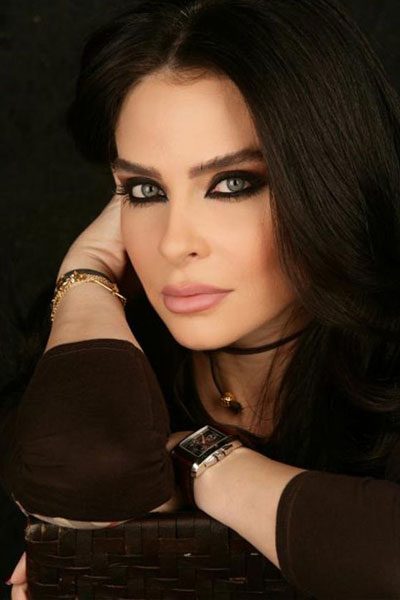 Nadine Aghnatios fiery eyes