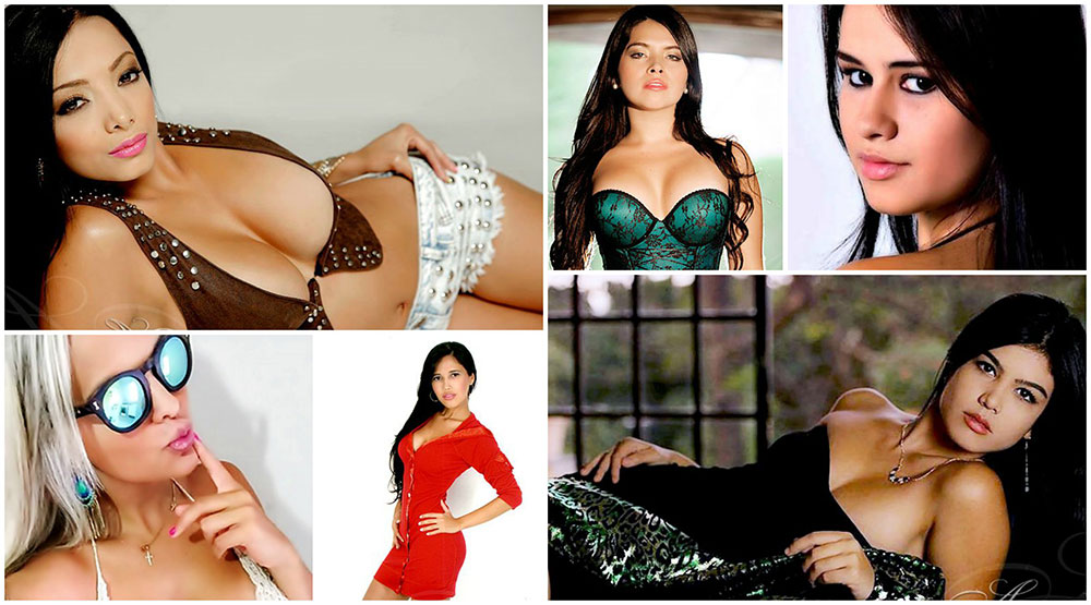 hot latin brides collage