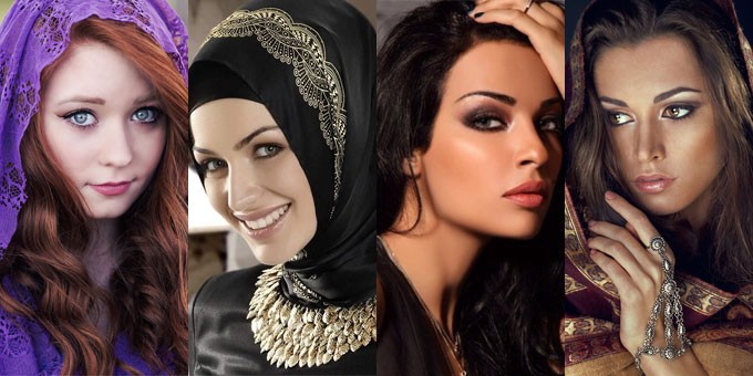 different beauties of Muslim women will attract you