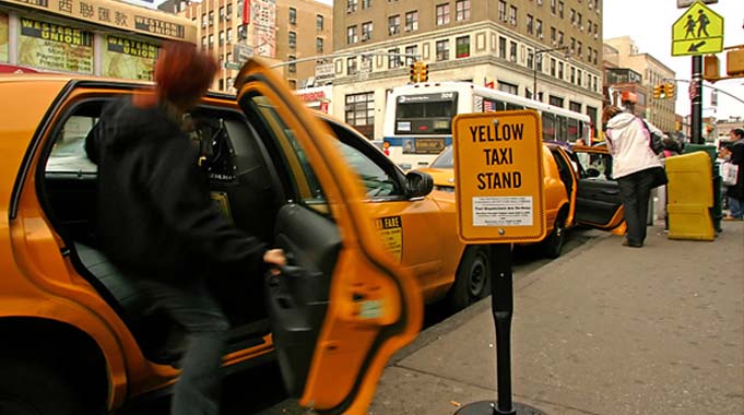 taxi-stand