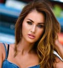 cheerful girl from Ukraine