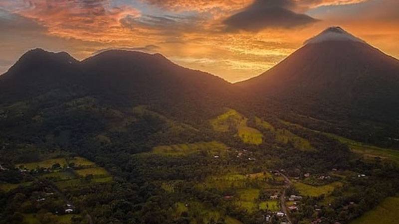 a cool view from an apartment in Costa Rica