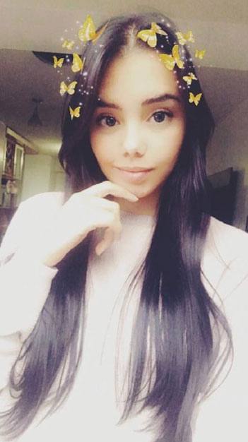 cute and sweet Colombian girl from Cartagena