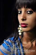 exquisite African lady from Ethiopia