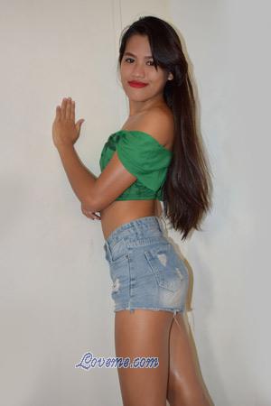 Filipina babe wearing green tube tops