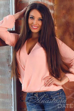 fluent Latvian girl with a sweet smile