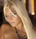 seductive topless blonde Ukraine girl