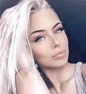 simple blonde girl from Ukraine