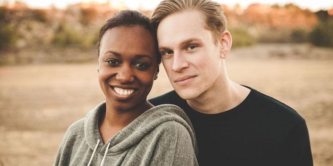 American guy and African girl