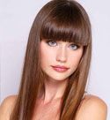 stunning Ukraine lady with bangs