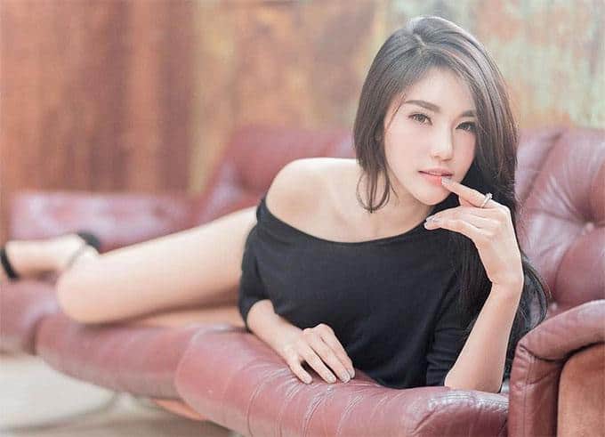 cute, stunning Thai girl