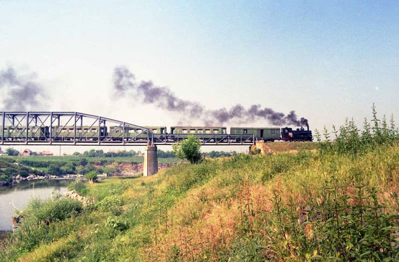 Romantic Romanian train ride