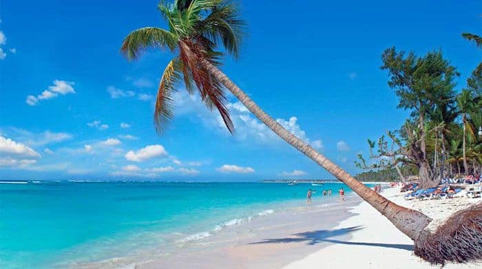 a beautiful beach at Punta Cana