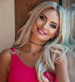 beautiful blonde Ukraine babe