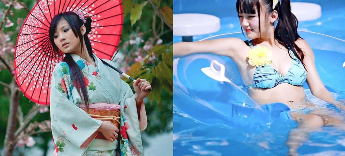 Traditional and modern Japanese brides