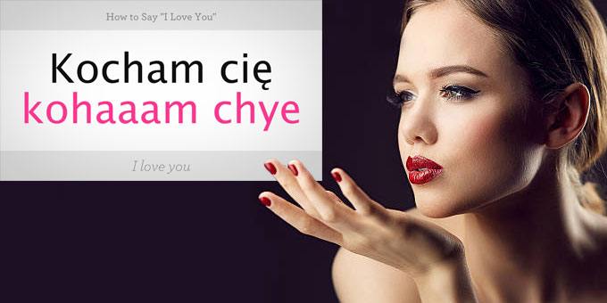 say i love you in polish language