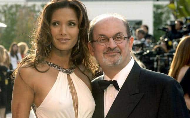 Padma Lakshmi and Salman Rushdie