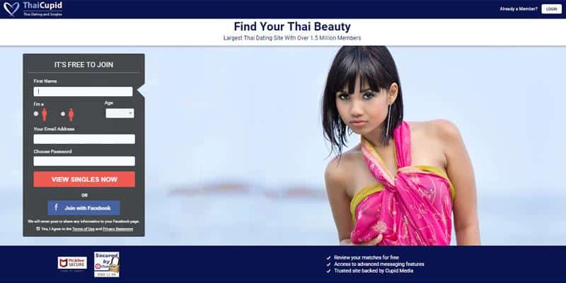 Thai Cupid website