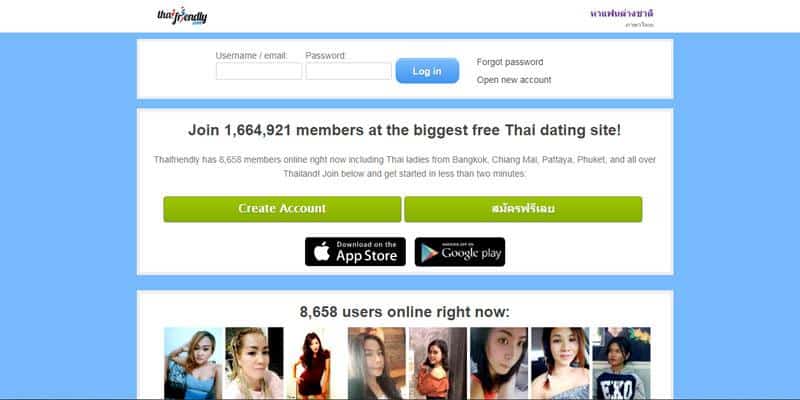 Thai Friendly website