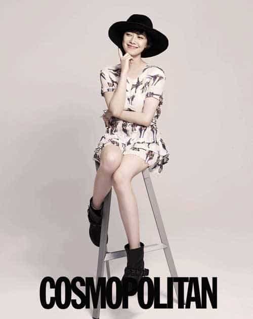 Goo Hye Sun Cosmopolitan photoshoot