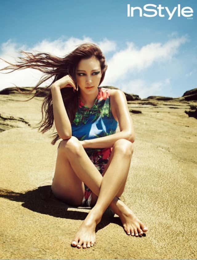 Han Ye Seul InStyle pictorial