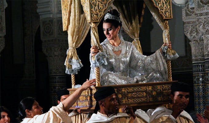 traditional Moroccan wedding bride