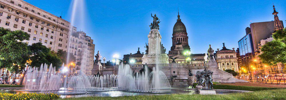 Congress square Buenos Aires