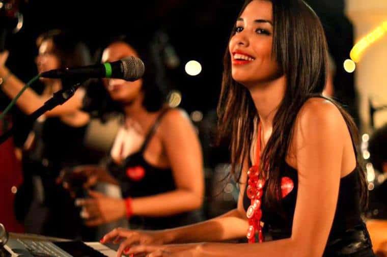 Single Cuban women at nightclub in Havana