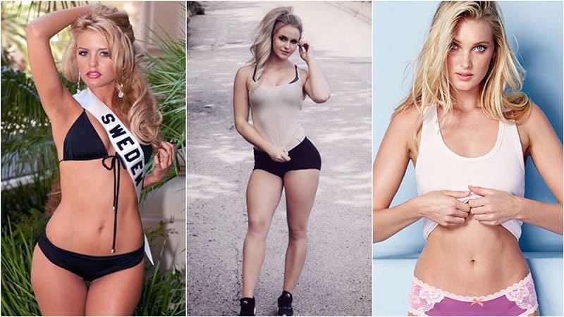 Hot Swedish women collage