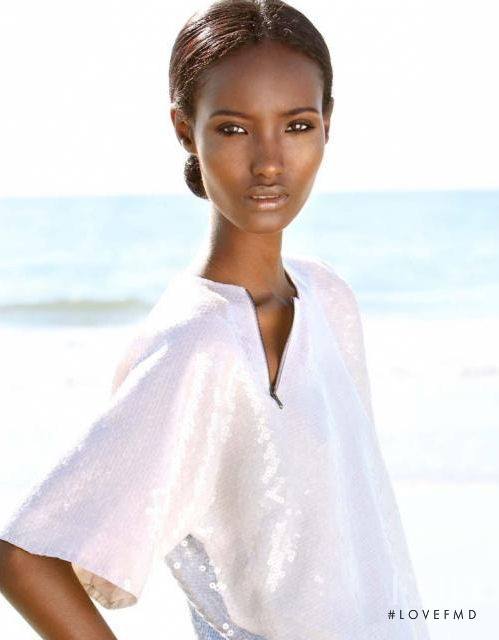 Fatima Siad slim African model