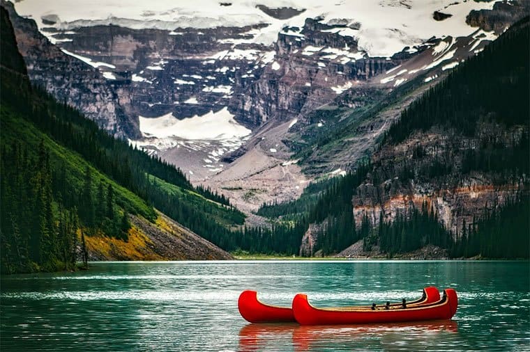 beautiful Lake Louise in Canada