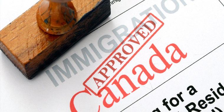 Canada immigration application approved