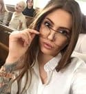 nerdy but beautiful Ukrainian girl