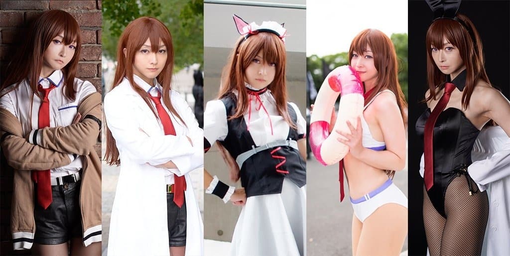 Nanako Misono different cosplay