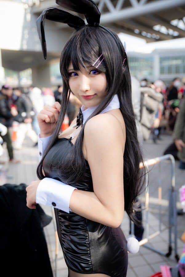 Nasu cute bunny cosplay