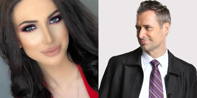 beautiful Armenian girl and a handsome Western man