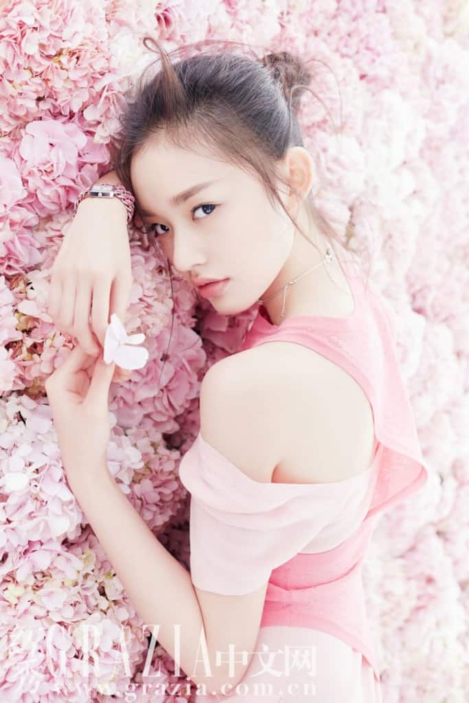 Lin Yun in all pink