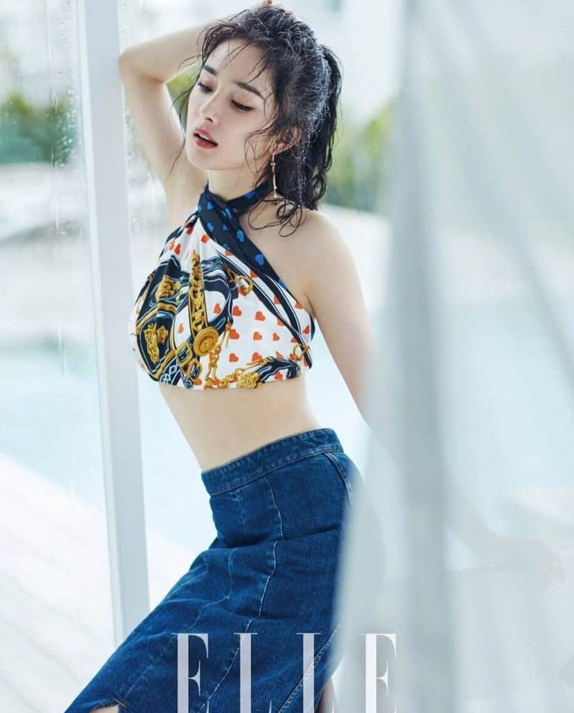 Yang Mi at ELLE photo shoot