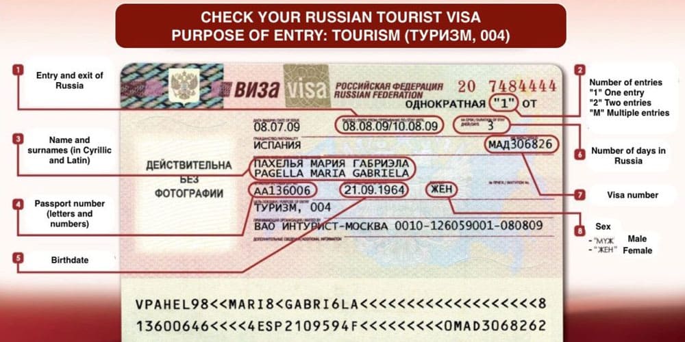 Russian visa