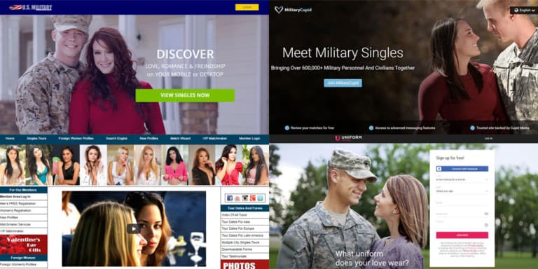military dating sites for single military men