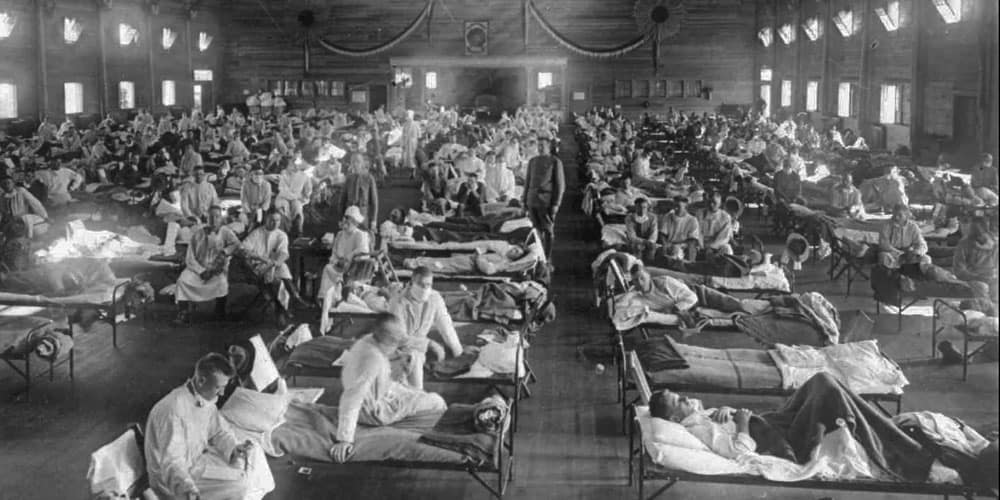 deadly Spanish flu from 1918