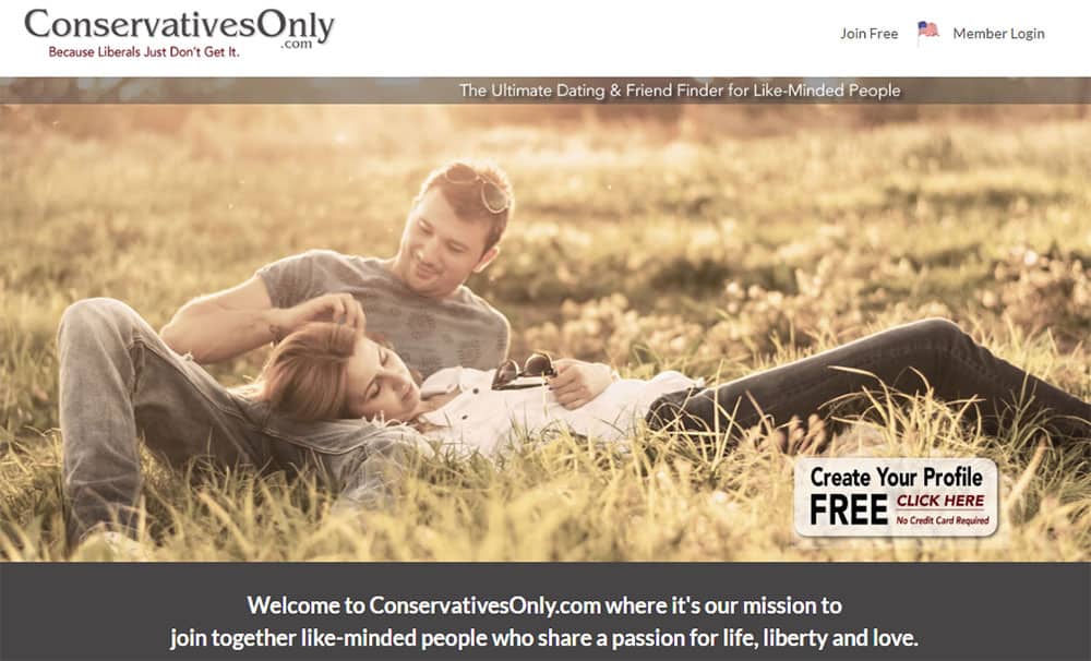 conservatives only dating and friend finder app