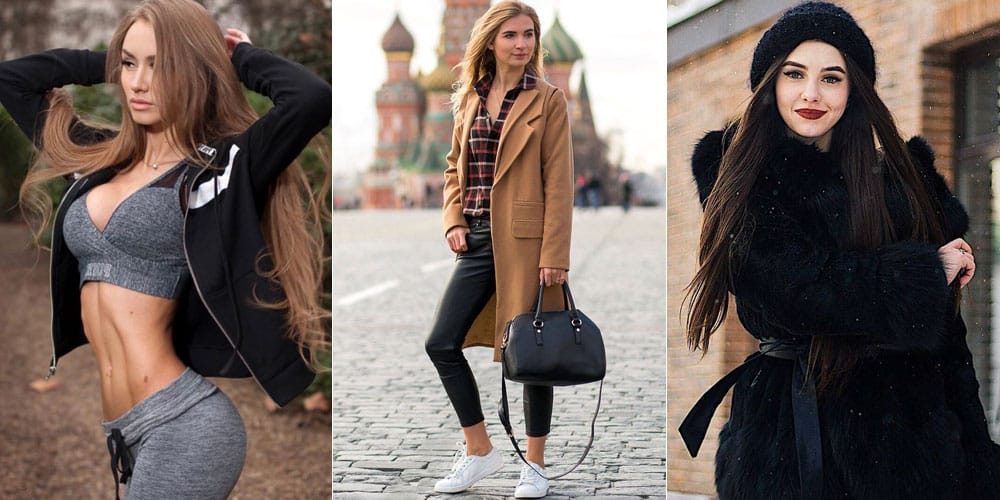 fit, fashionable and sophisticated Moscow women