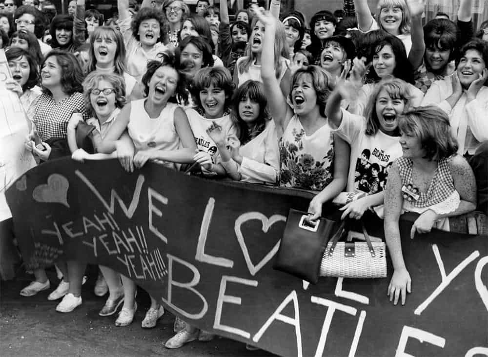 Beatles fans in 1964