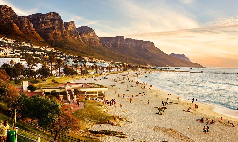 gorgeous beach in Cape Town